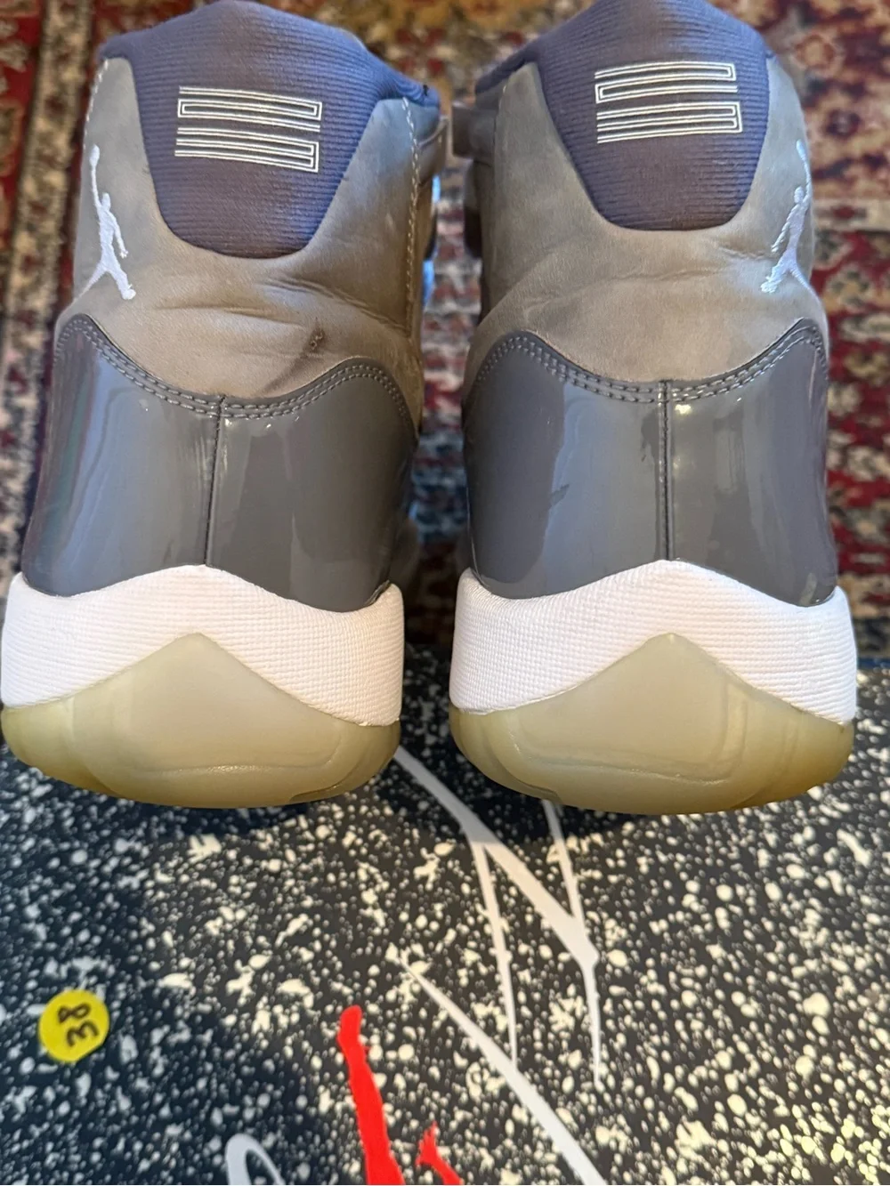 Jordan 11 Retro Cool Grey/White Sneakers